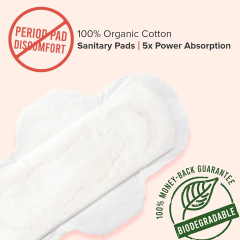 Soft Test Sanitary Pads | Rash Free Periods | Leak-Proof | Chemical Free