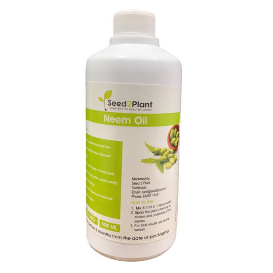 100% Organic Water-soluble Neem Oil for Plant, Insect, and Pest Control