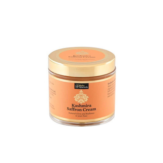 Kashmir Saffron night cream for radiant and glowing skin made from pure saffron essence 75 gm